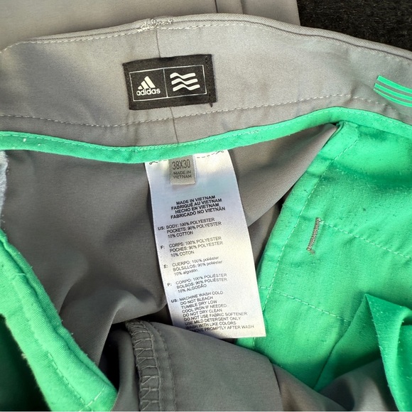 Adidas Men's Gray Chinos #142 - Picture 2 of 2